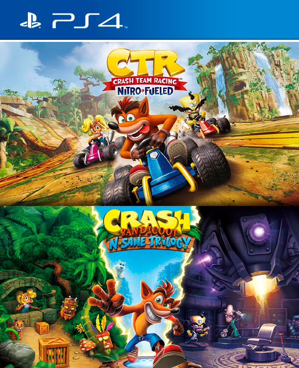 Crash Bandicoot Pack 4X1 PS4