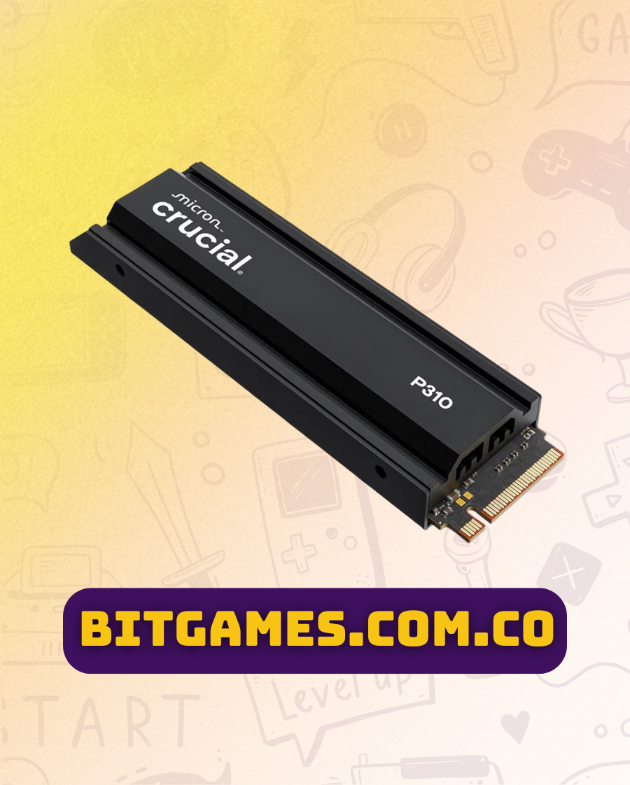 Unidad de Estado Sólido Crucial P310 2280 de 1 TB SSD (COMPATIBLE CON PS5)