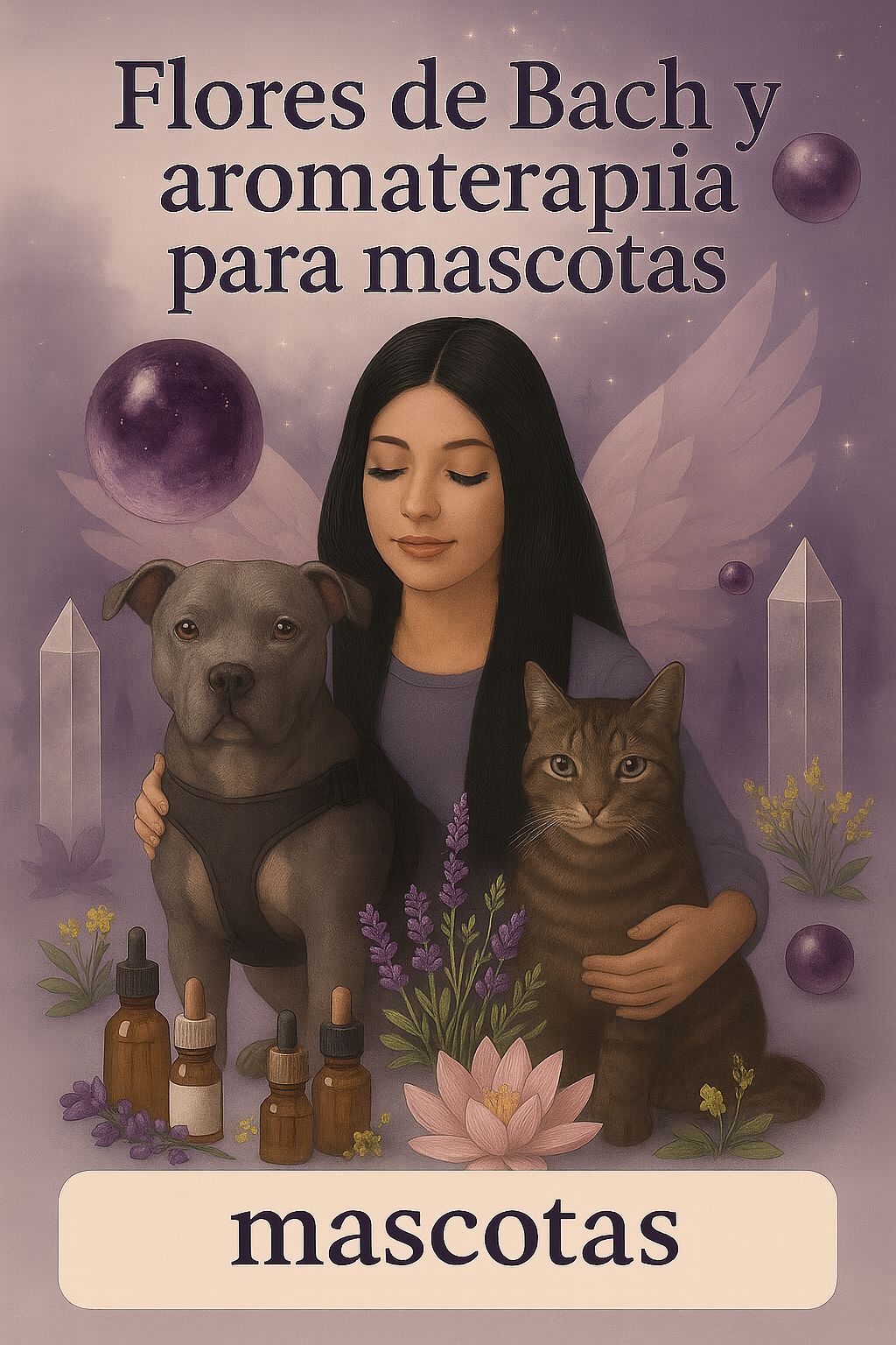 Flores de Bach y aromaterapia para mascotas, dale de manera natural diferentes flores para cada padecimiento una terapia amorosa
