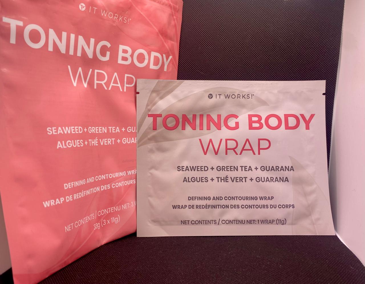 Toning Body Wrap, banda desinflamantoria para reduccion de medidas
