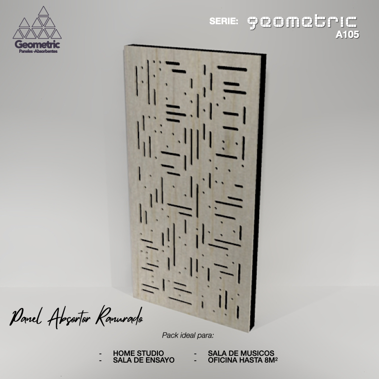 Panel Absortor Ranurado