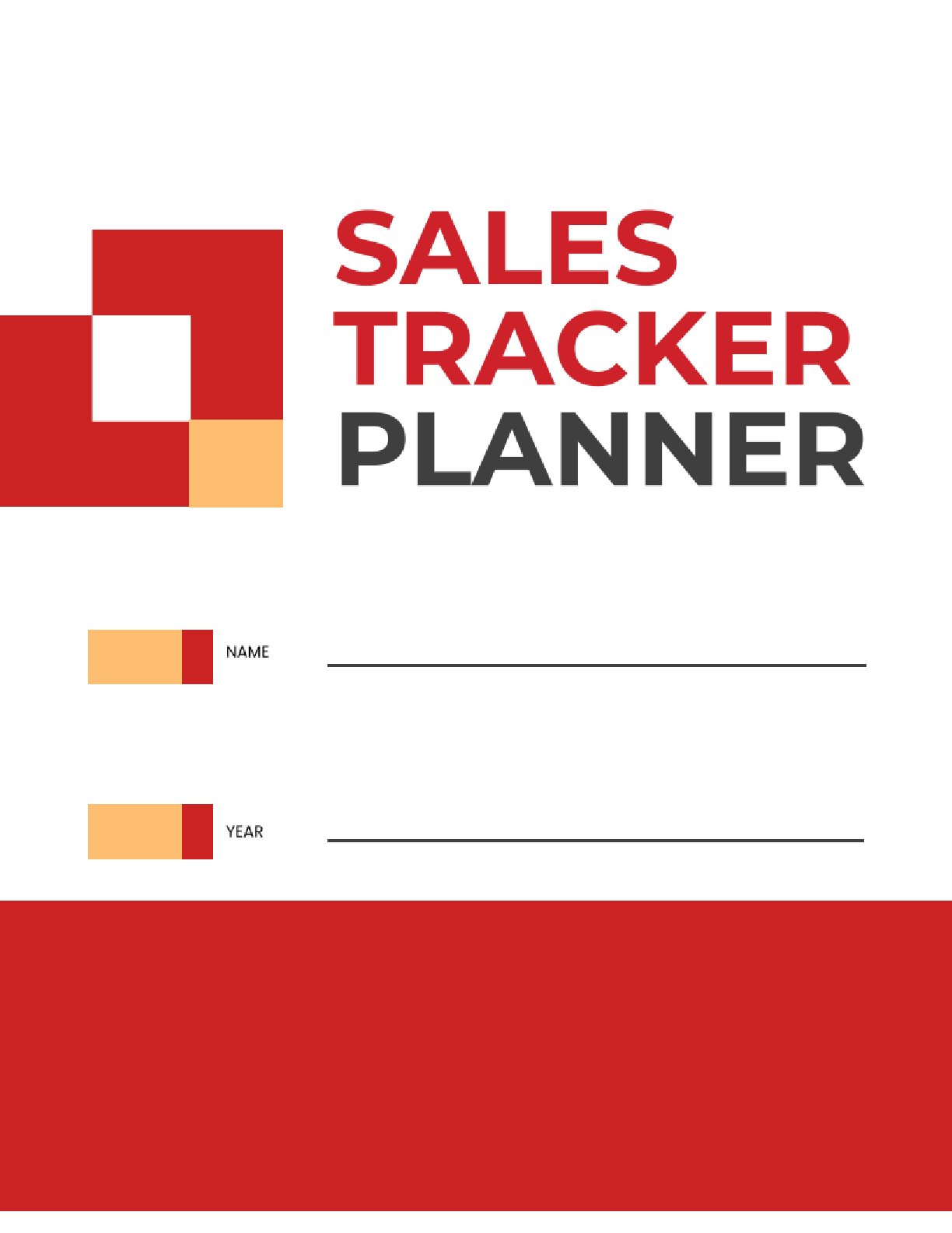 Free Sales Tracker Planner Template – 12 Pages | Track, Plan & Grow