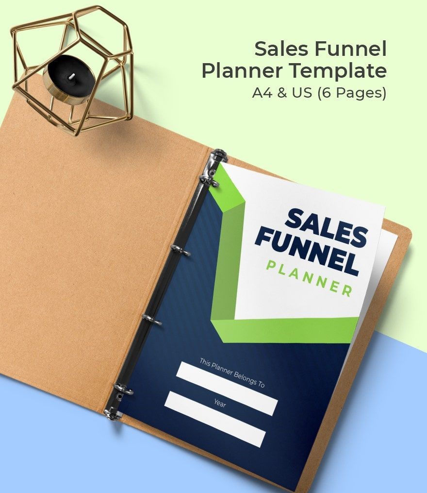 Free Sales Funnel Planner Template – 15 Pages | PDF Download | A4 & US Letter