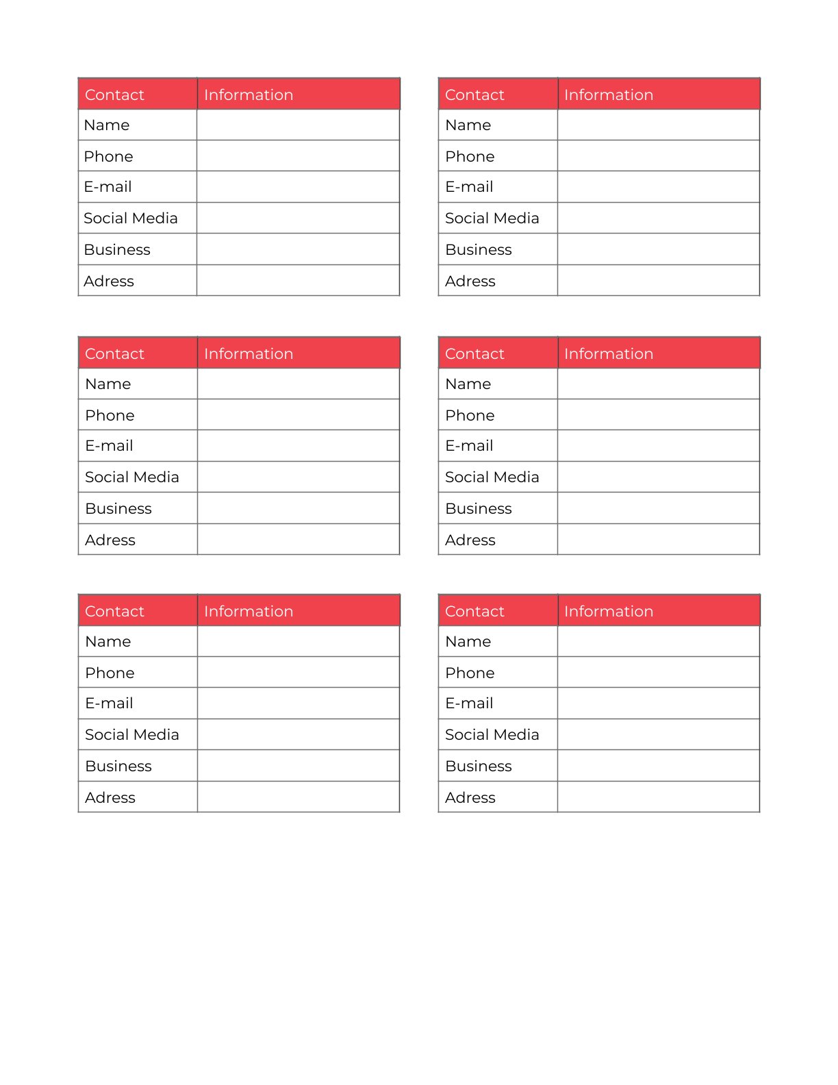 Free Sales Call Planner Template – 17 Pages | B2B Sales CRM Organizer