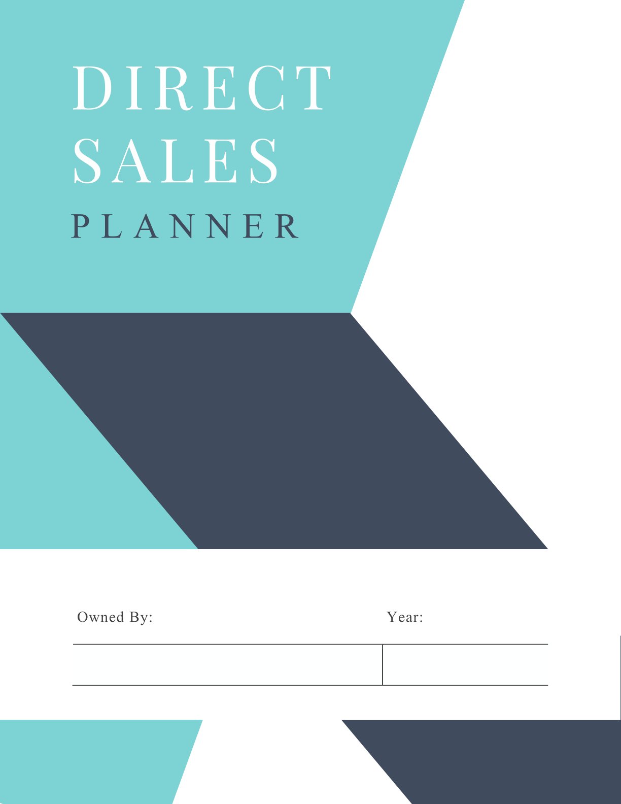 Free Direct Sales Business Planner – Printable PDF | 17 Pages | A4 & US Letter