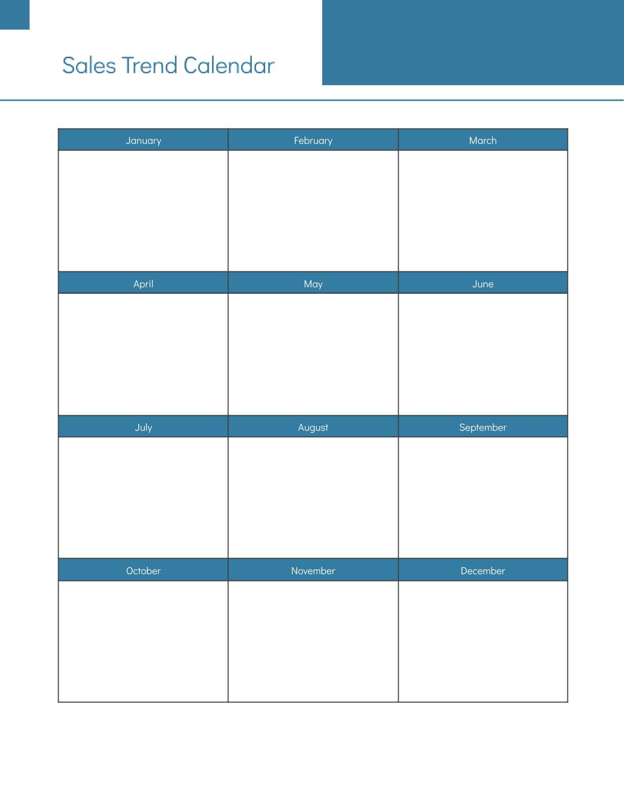 Free 90-Day Sales Planner Template (28 Pages) | Goal Setting & Tracking Tool