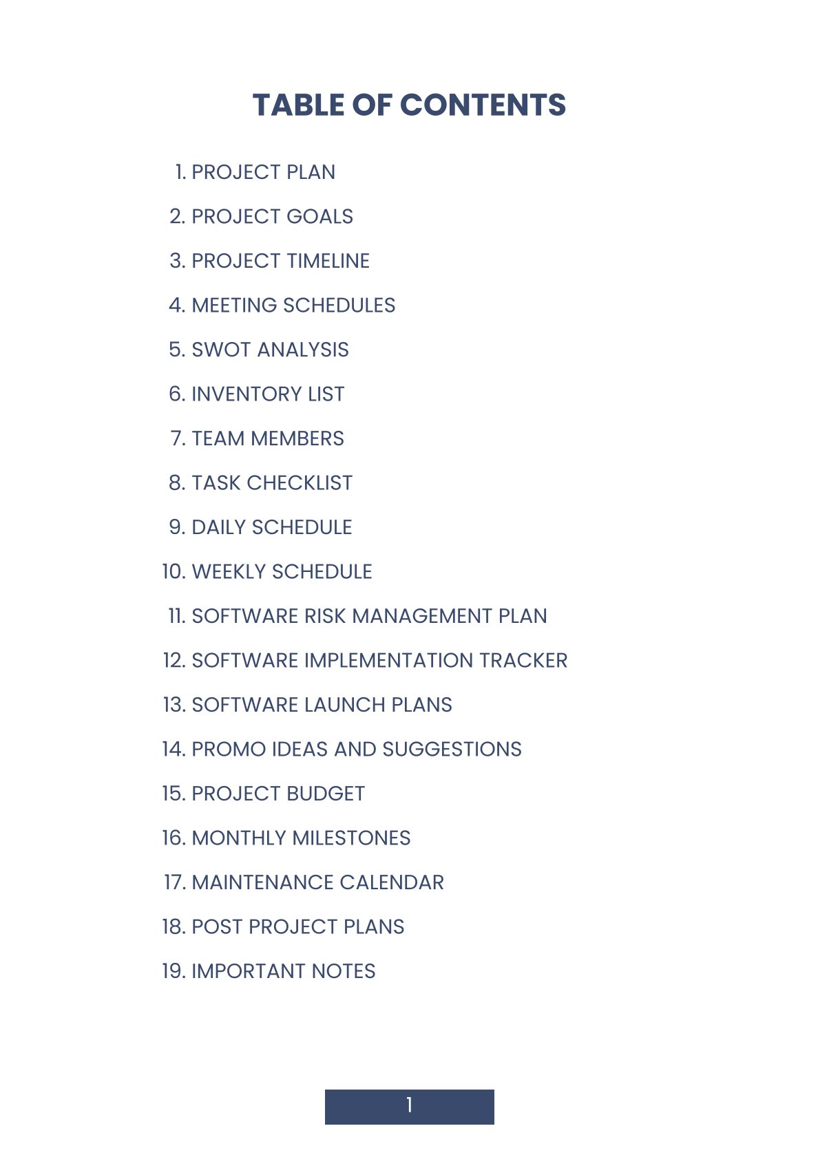 Free Printable Software Project Planner Template (20 Pages) – A4 & US Letter | Digital Download
