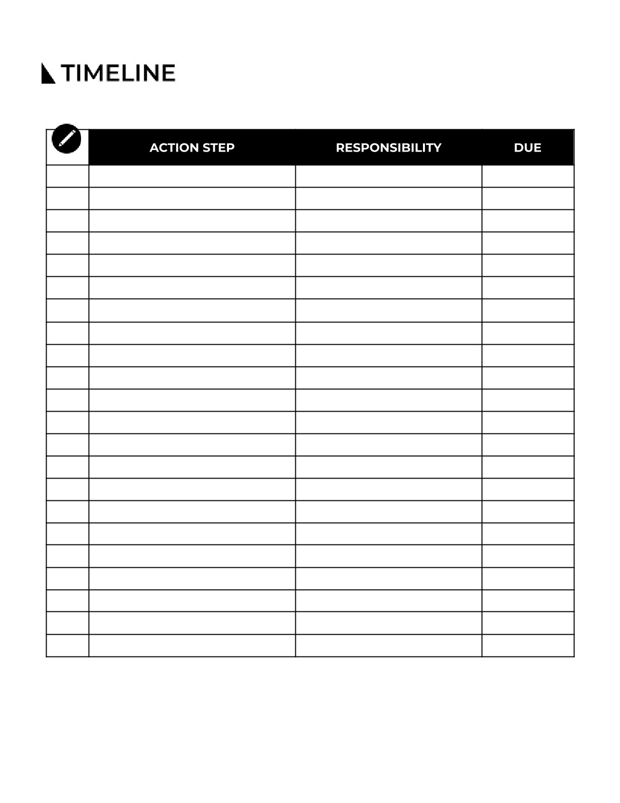 Free Student Project Planner Template – Printable PDF (6 Page)