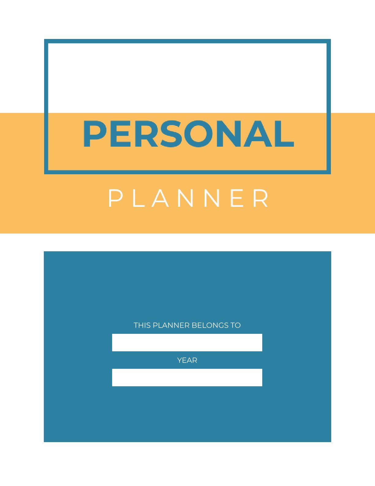 Free Minimalist Digital Personal Planner Template – 11 Pages | Daily, Weekly, Goals, Meals & Budget Organizer PDF