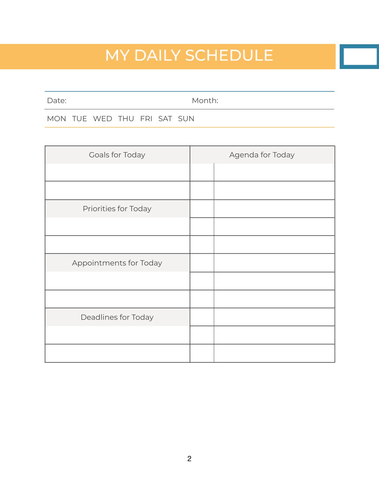 Free Minimalist Digital Personal Planner Template – 11 Pages | Daily, Weekly, Goals, Meals & Budget Organizer PDF