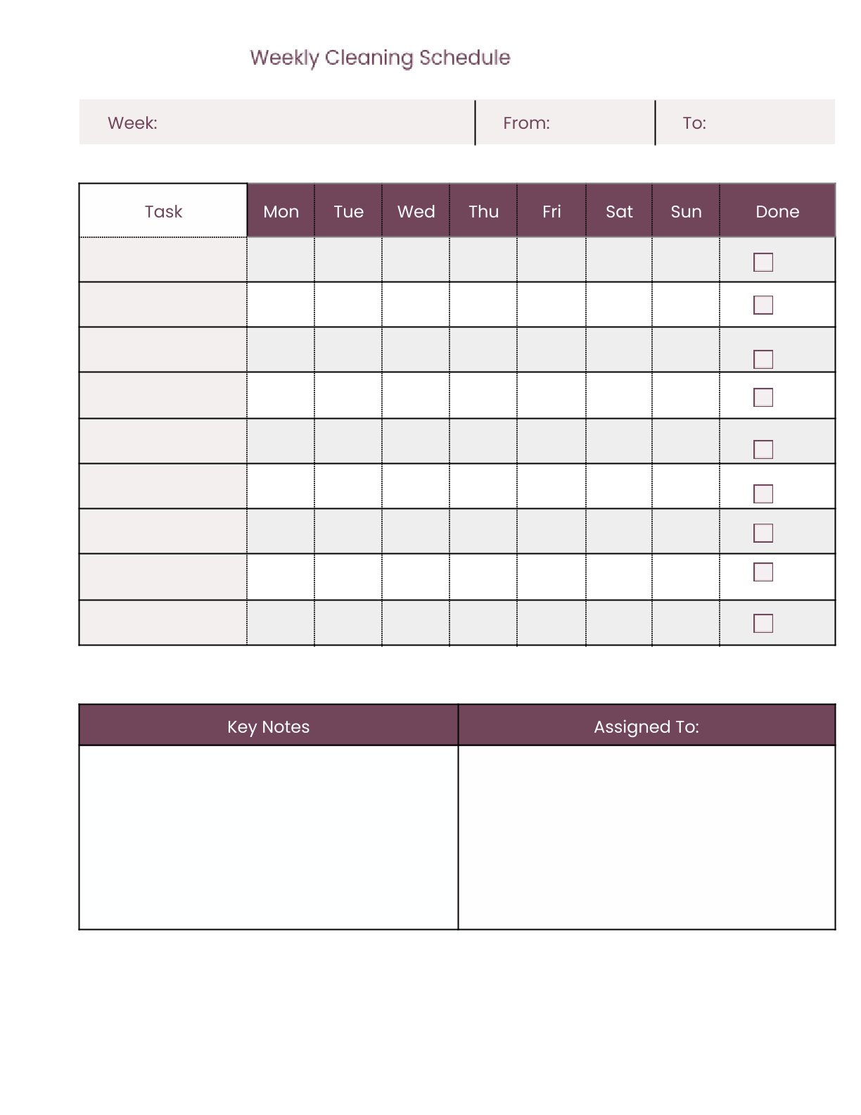 Free Household Life Planner Template – Printable Weekly Organizer PDF Bring peace, clarity, and order to your home life with one simple planner!