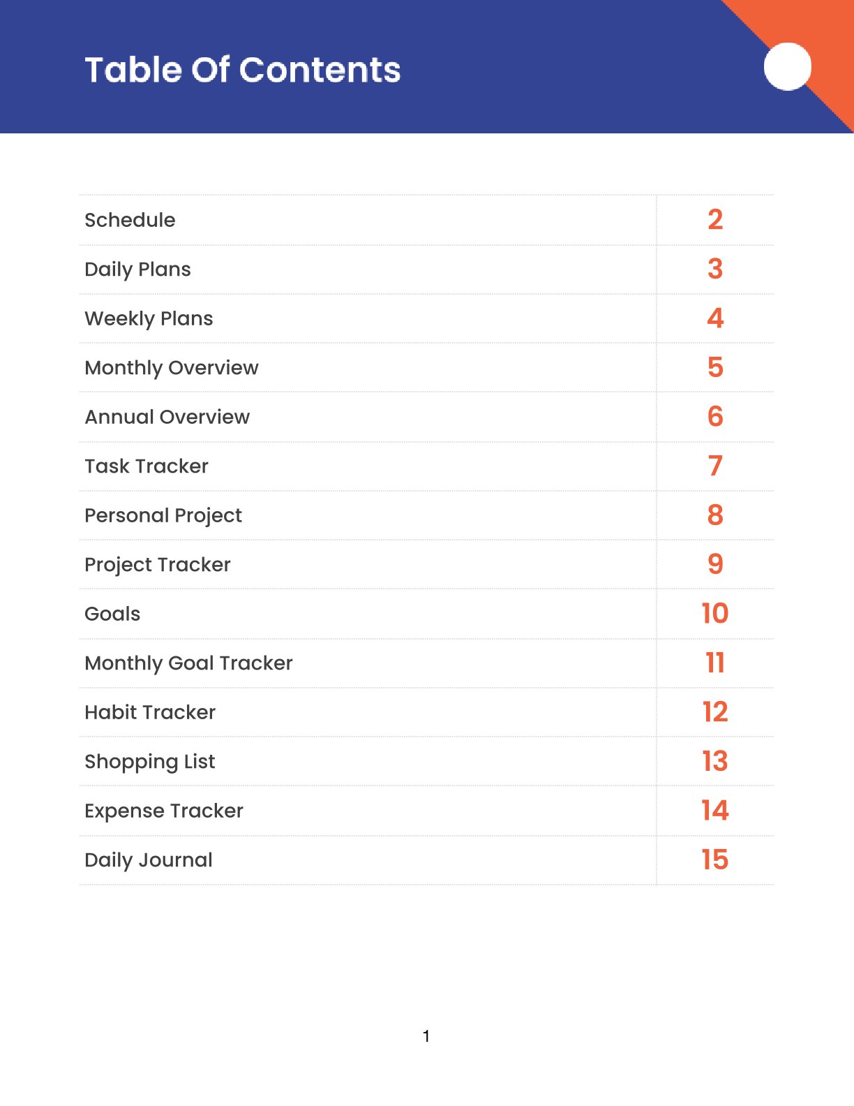 Free Modern Personal Planner Template – Daily, Weekly & Monthly PDF Organizer