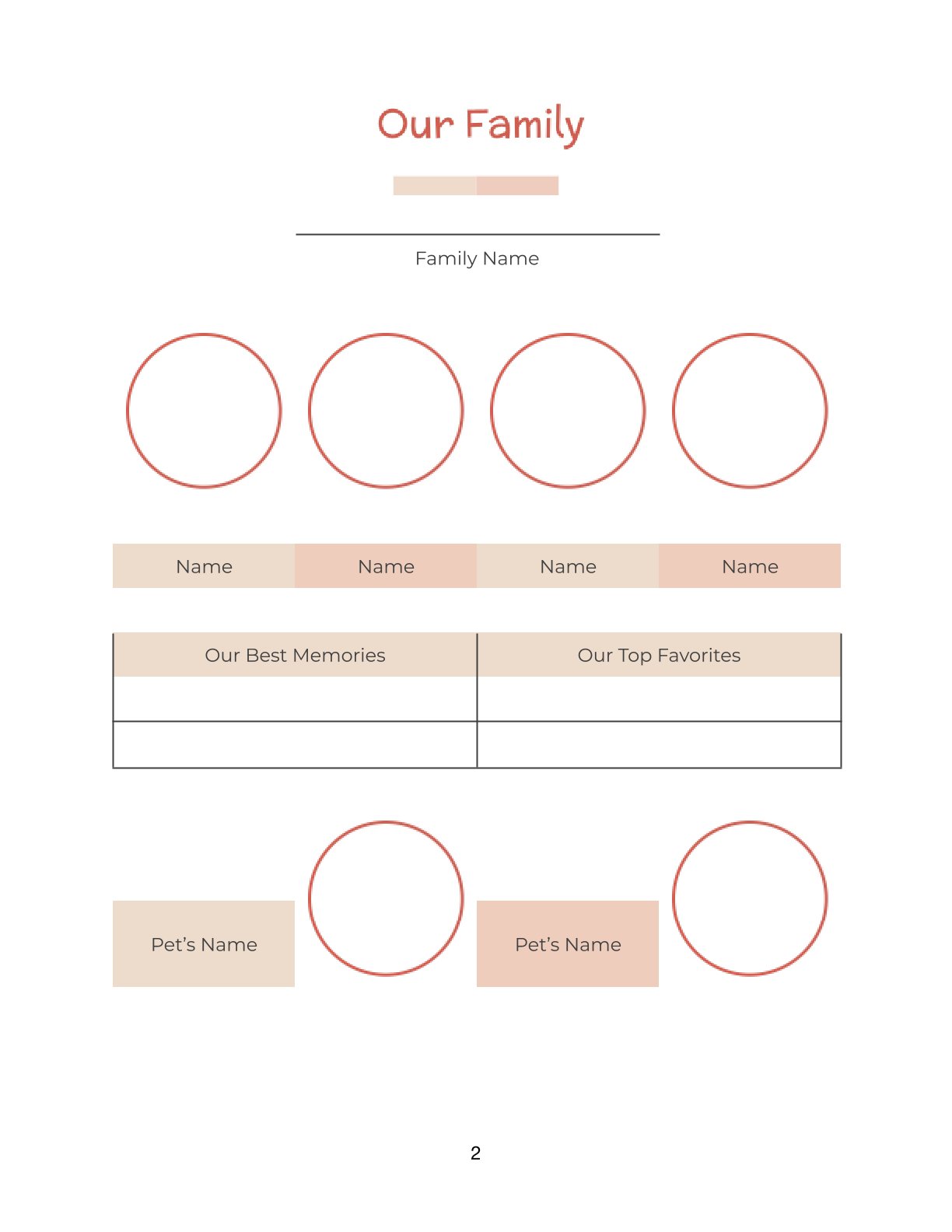 Free Ultimate Personal Family Planner Template – Printable PDF for Household Organization (US Letter)
