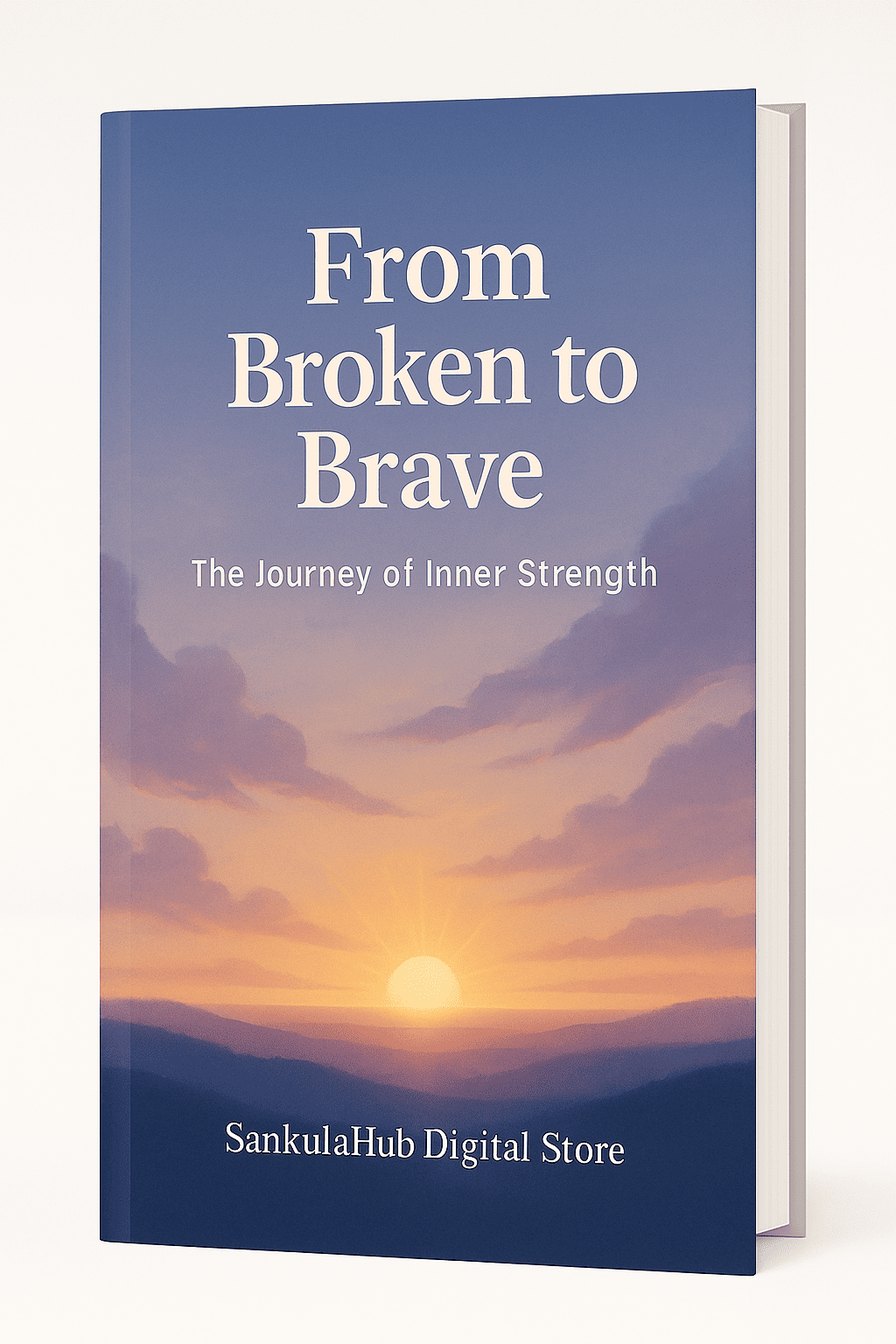 From Broken to Brave: 15 Real Stories of Inner Strength, Resilience & Healing | Motivational eBook (Digital Download) – SankulaHub