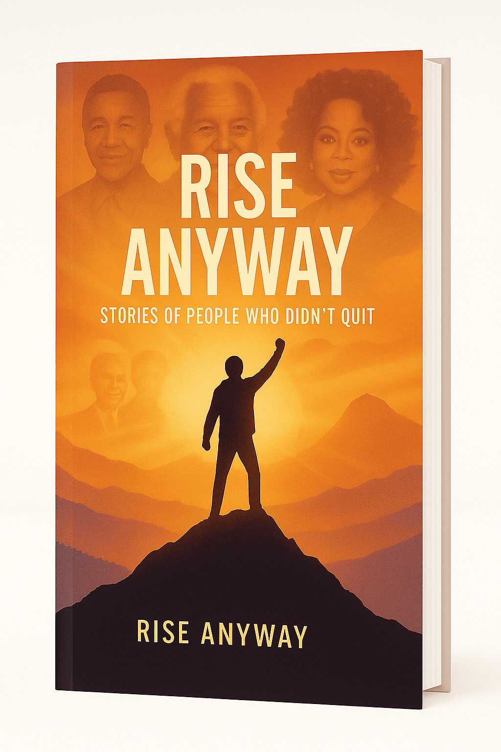 Rise Anyway: 25 Real-Life Inspirational Stories of People Who Didn’t Quit — True Accounts of Grit, Failure & Triumph