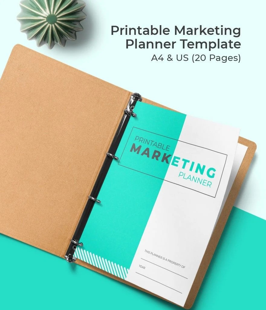 Free Printable Marketing Planner Template