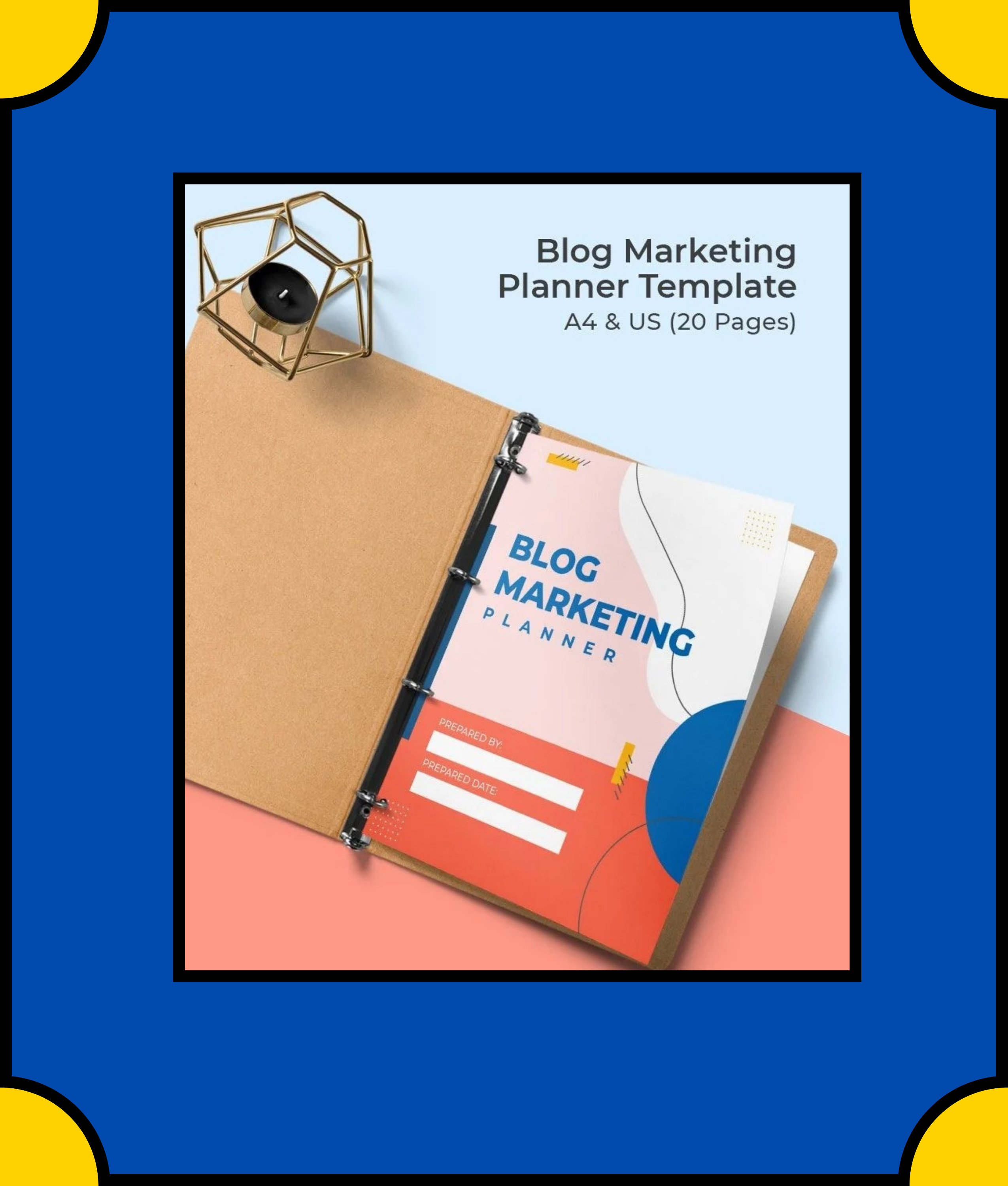 Free Blog Marketing Planner Template