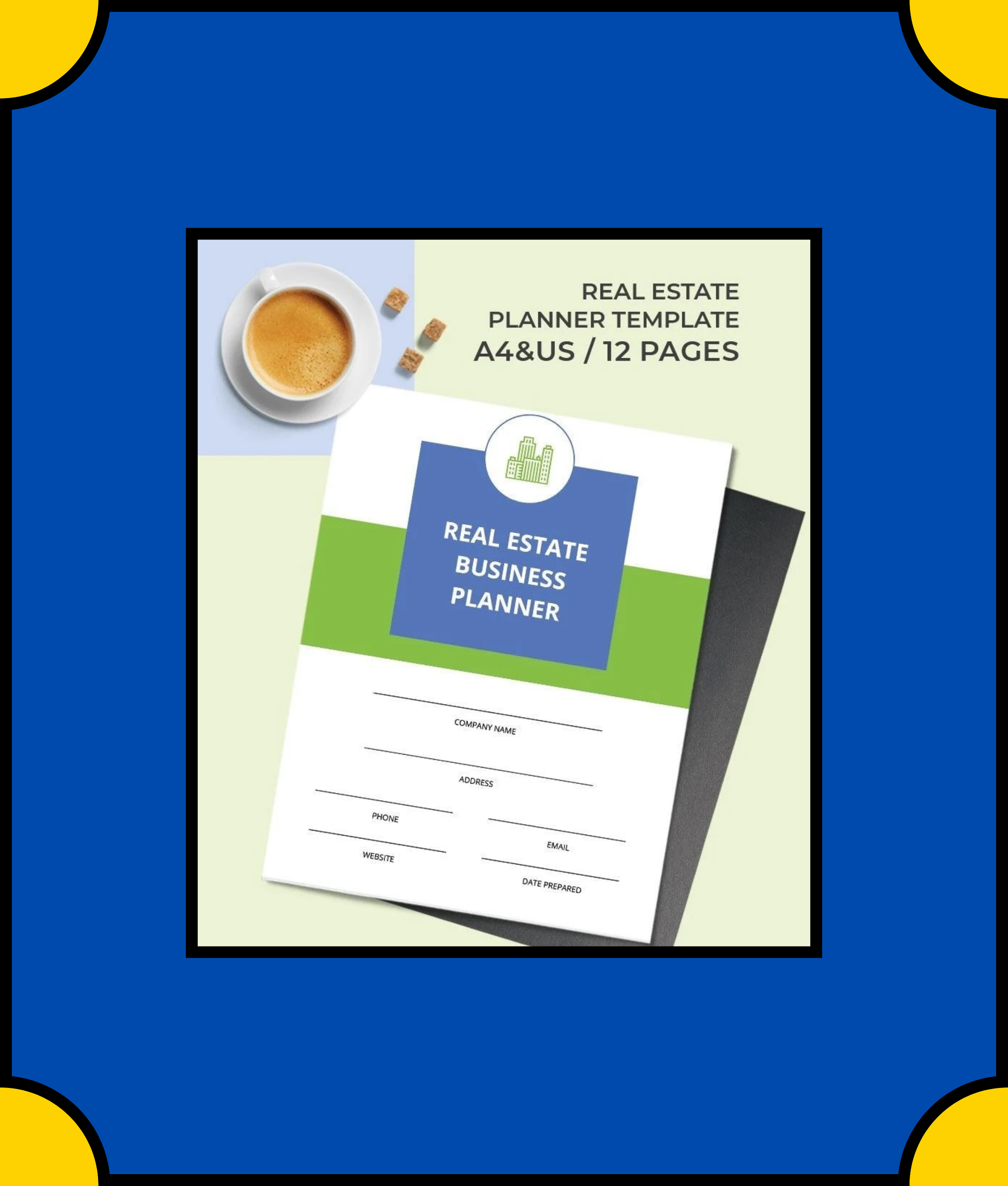 Free Real Estate Business Planner Template