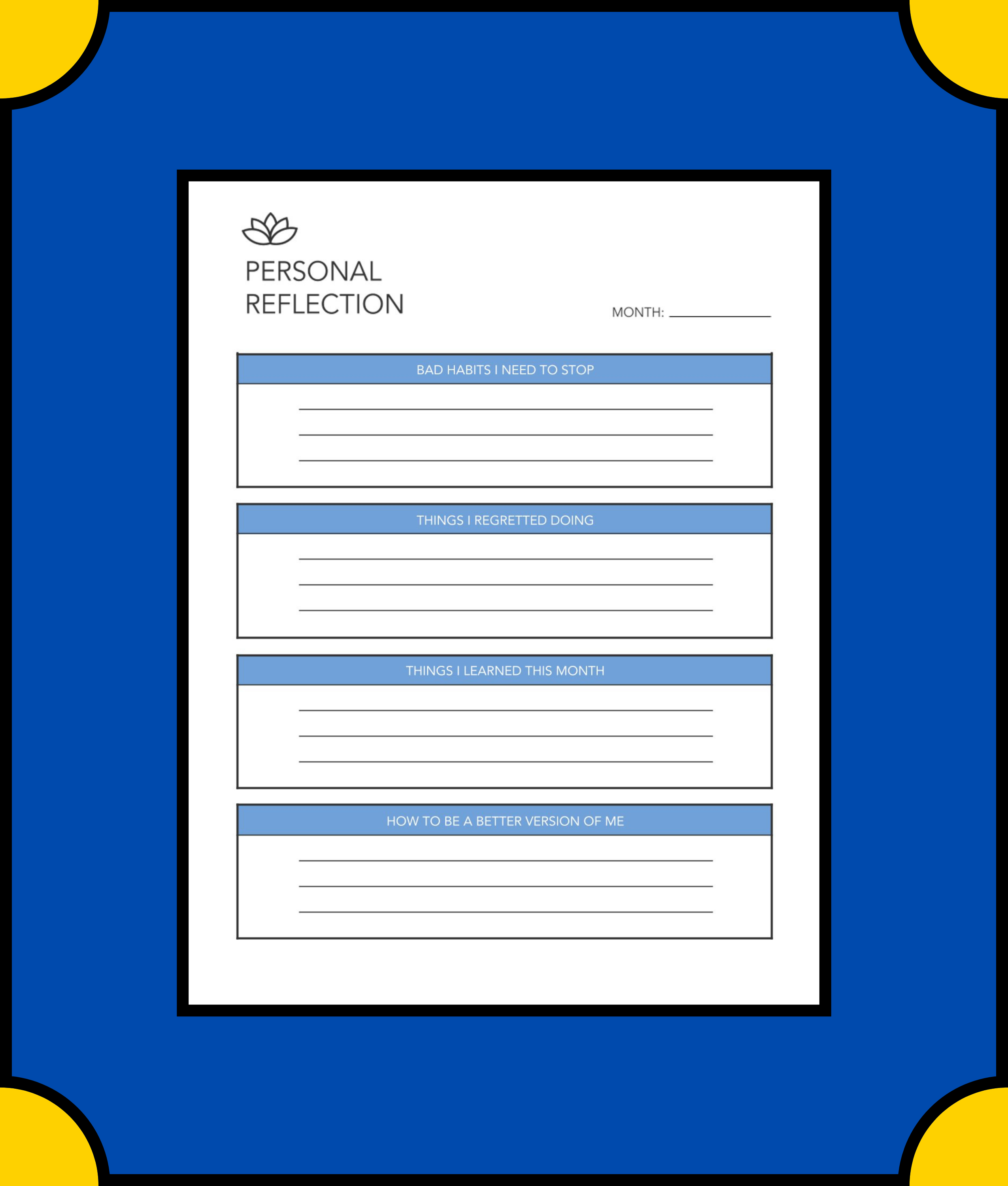 Free Meditation-Planner-Template