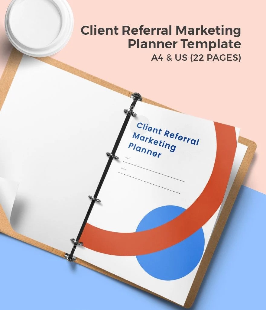 Free Client Referral Marketing Planner Template