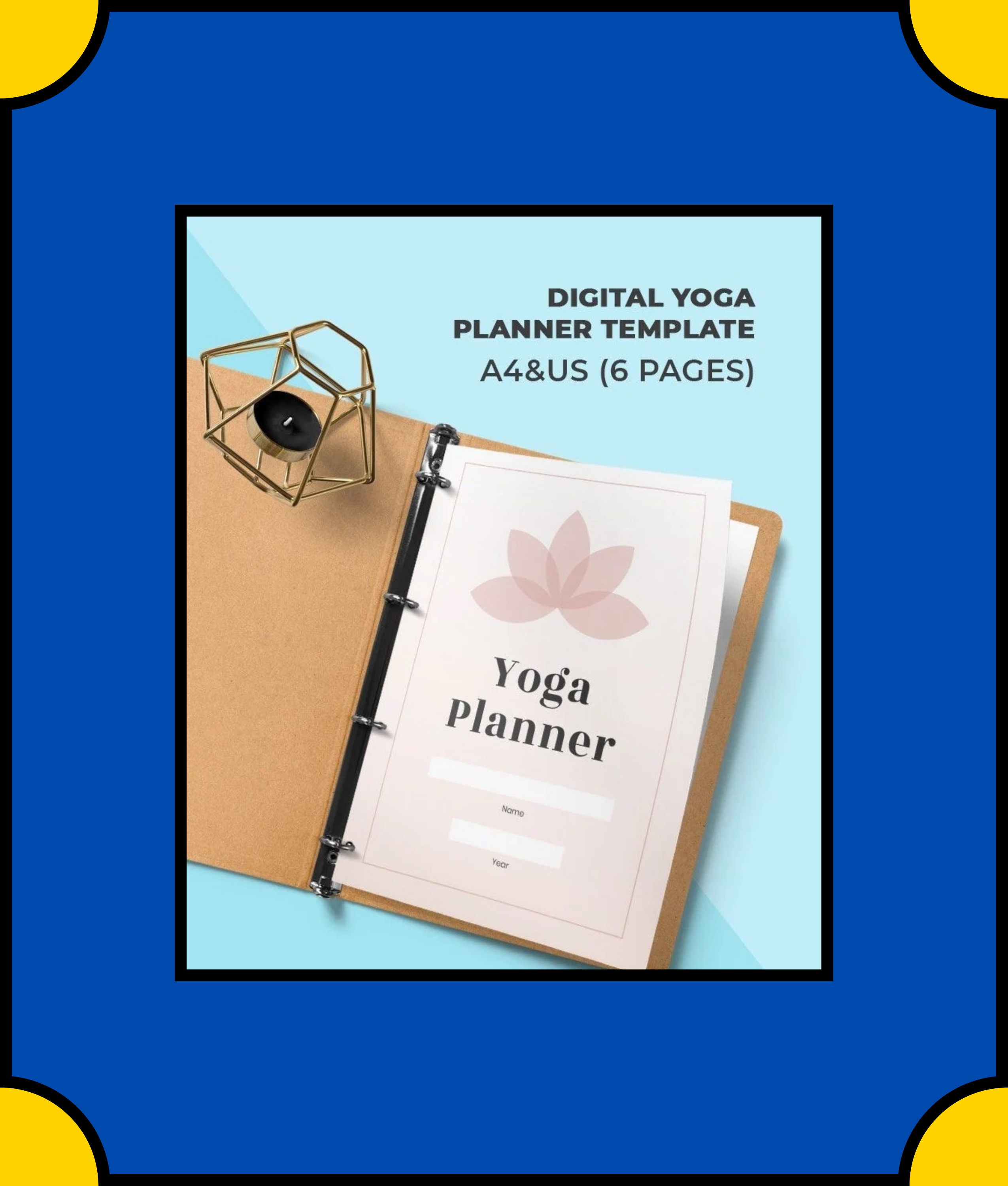 Free Digital-Yoga-Planner-Template