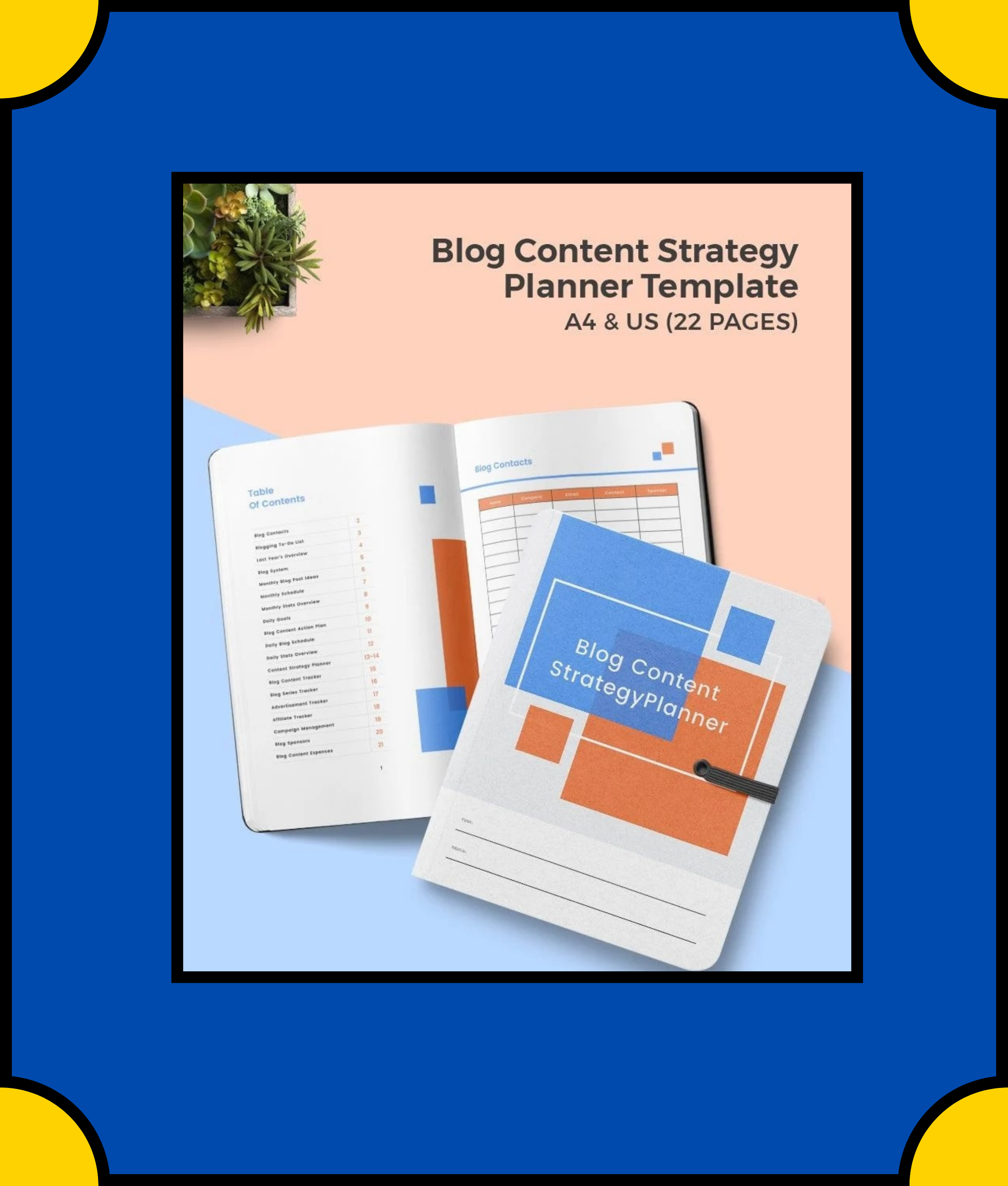 Free Blog Content Strategy Template