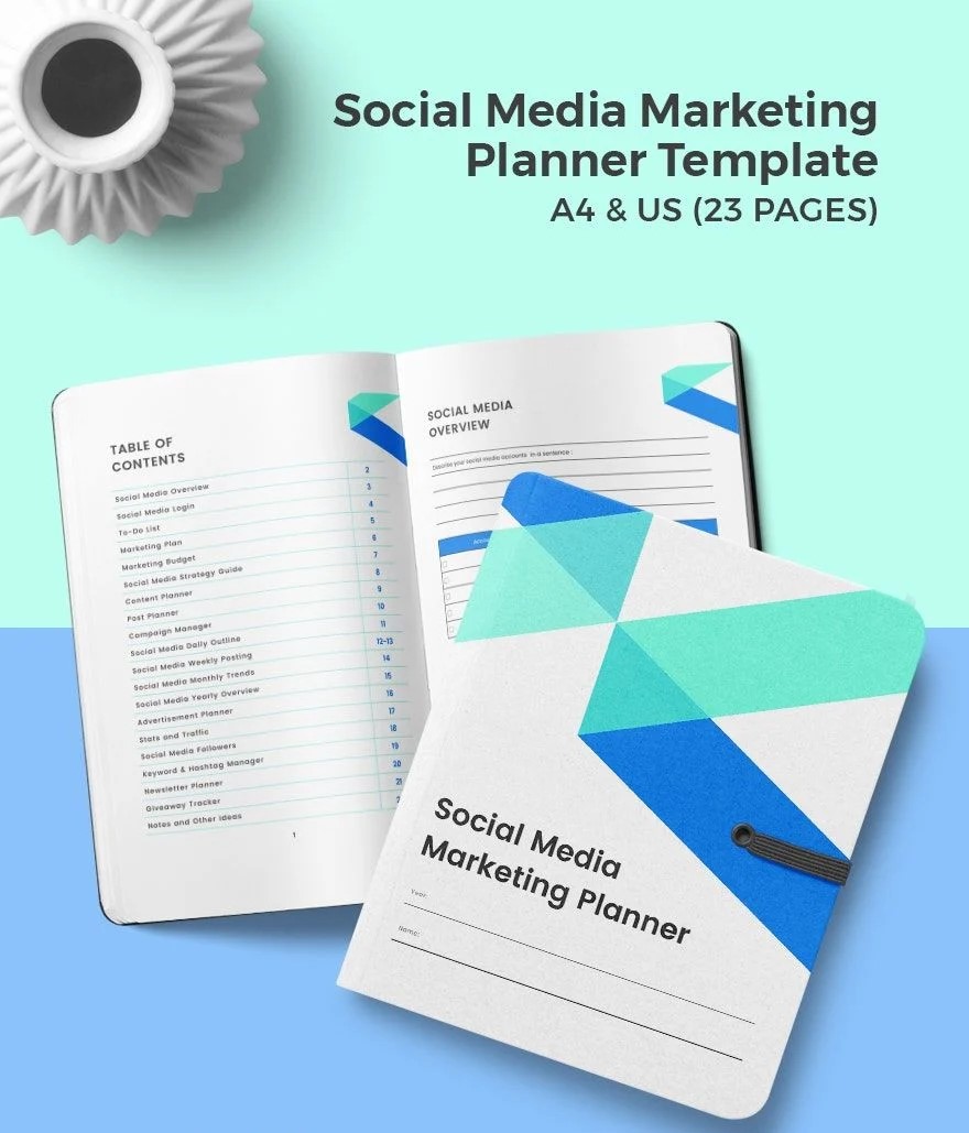 Free Social Media Marketing Planner Template