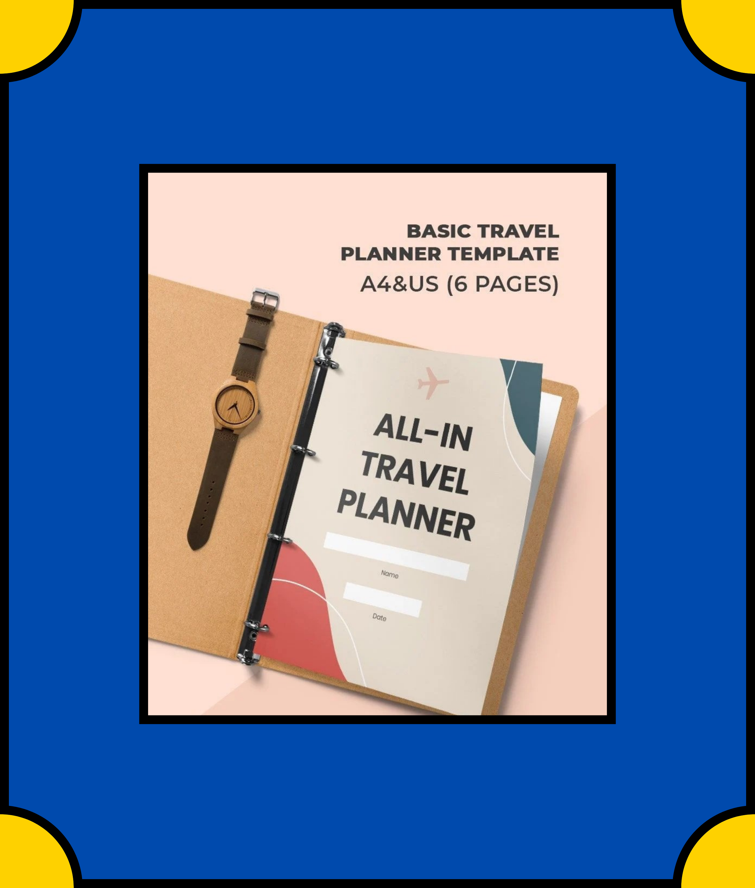 Free Basic-Travel-Planner-Template