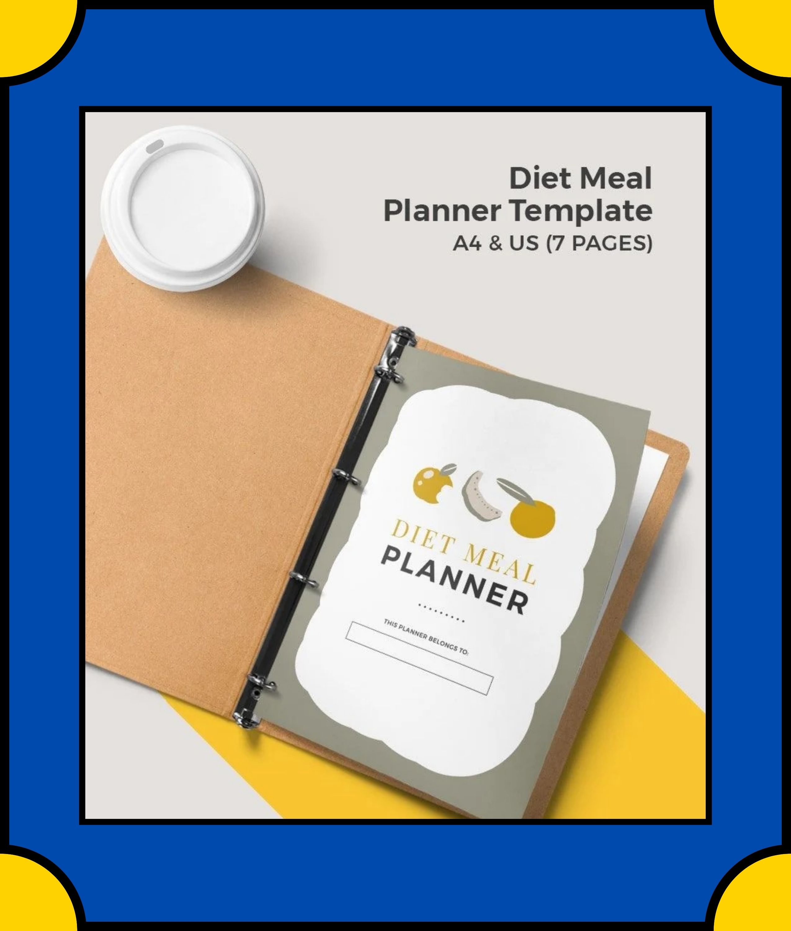 Free Diet Meal Planner Template