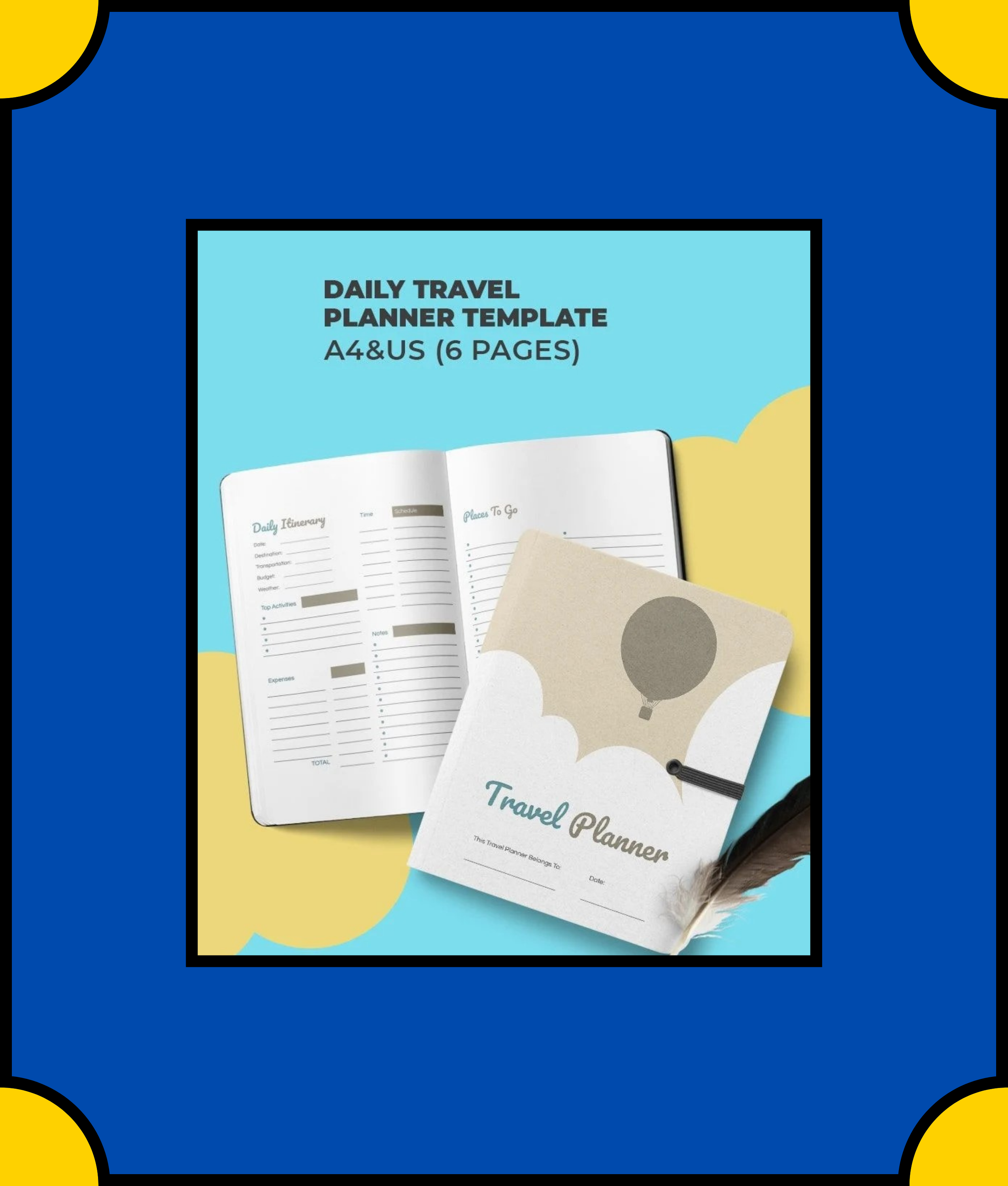 Free Daily-Travel-Planner-Template