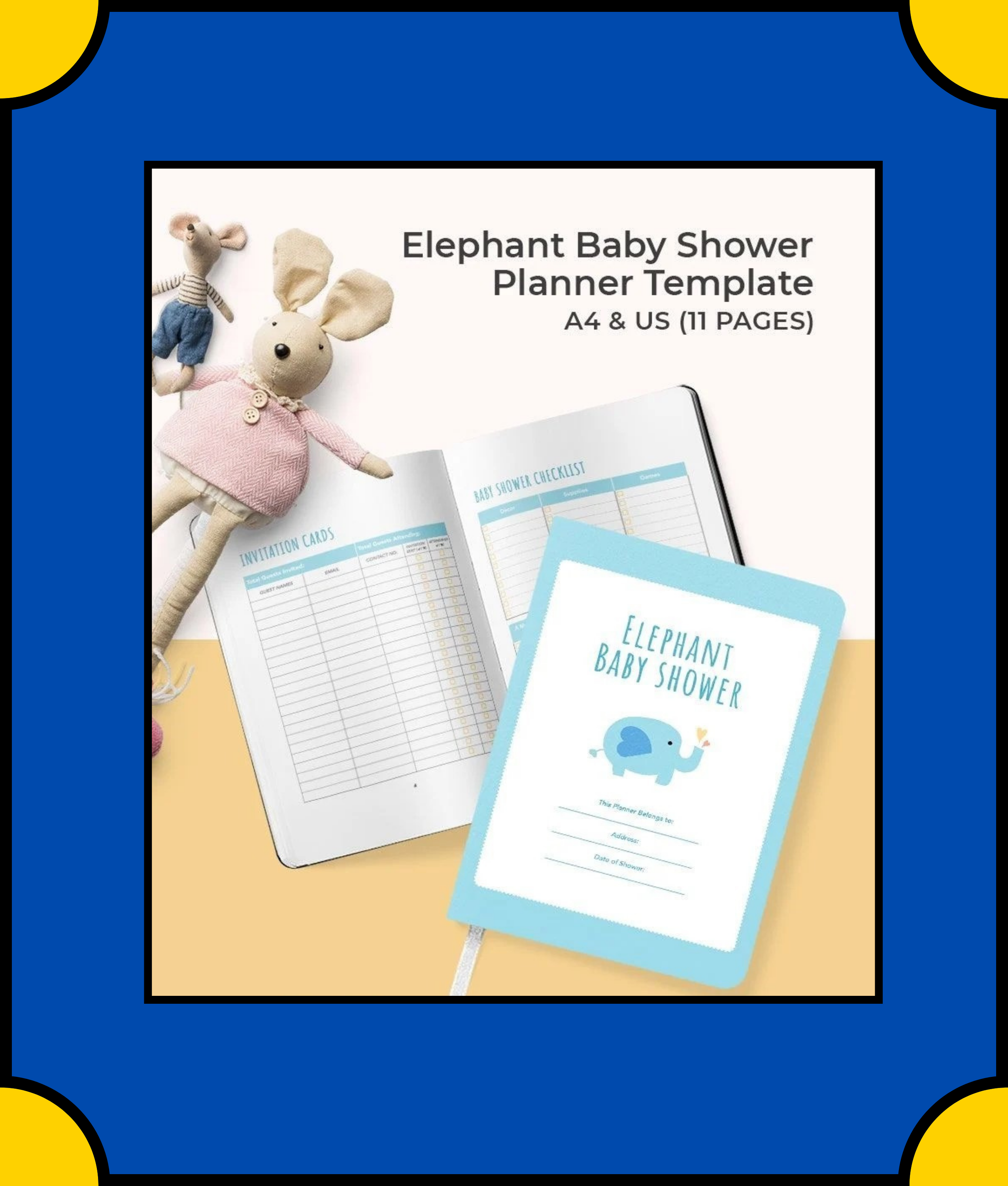 Free ELEPHANT BABY SHOWER