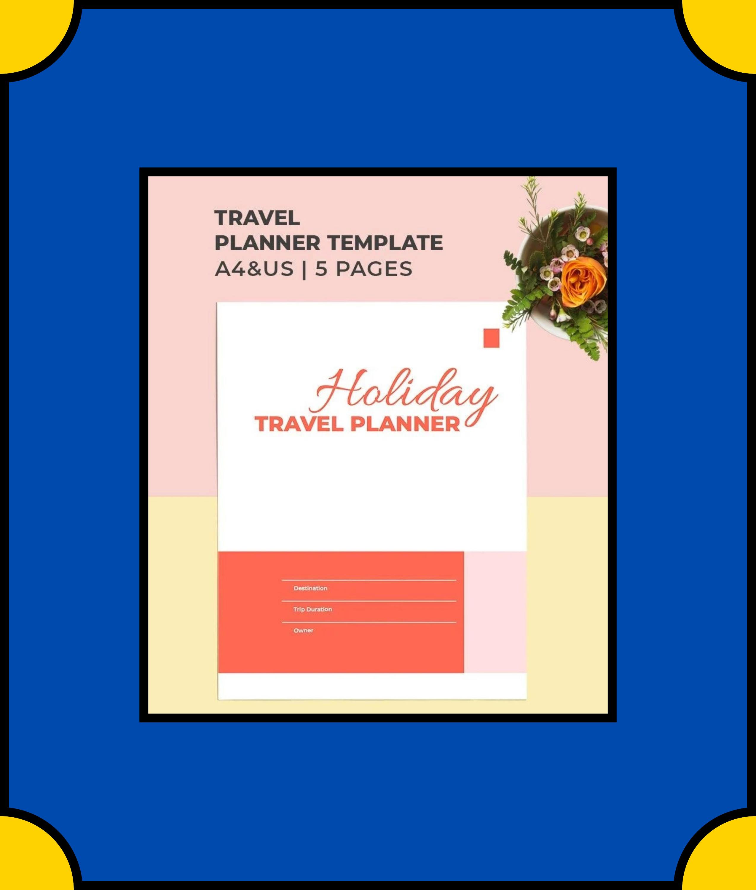Free Holiday-Travel-Planner-Template