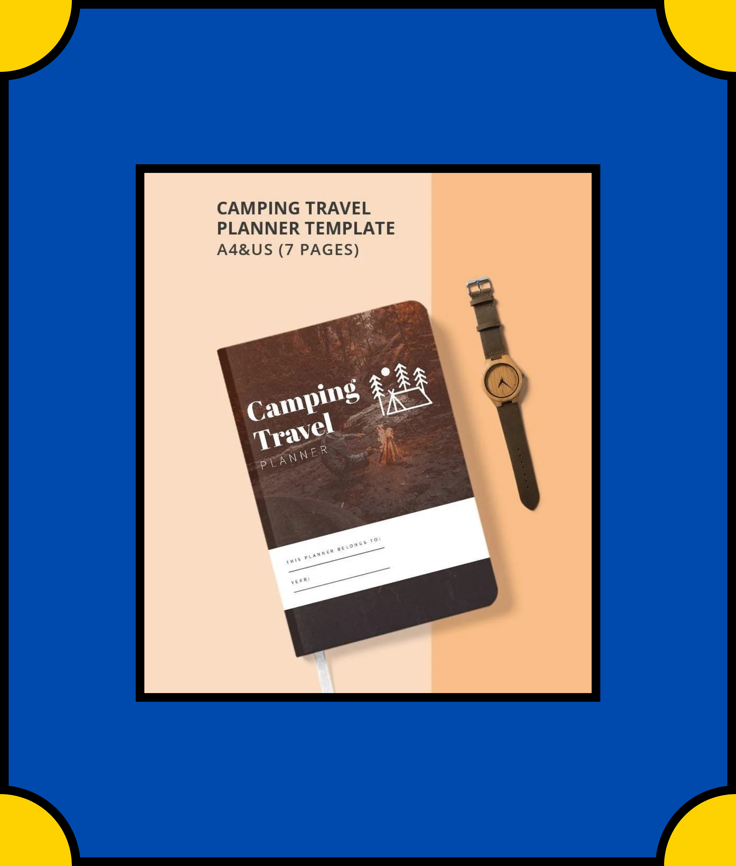 Free Camping-Travel-Planner-Template