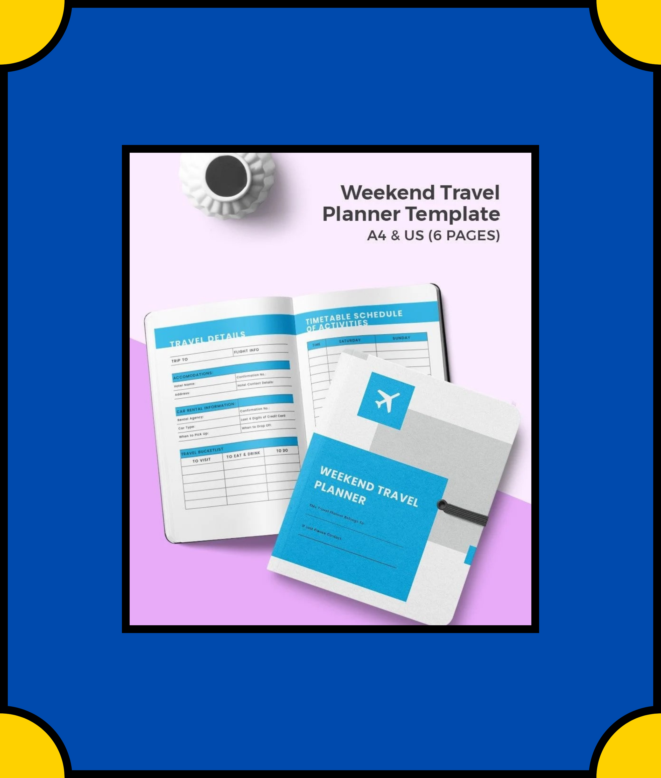 Free Weekend-Travel-Planner-Template