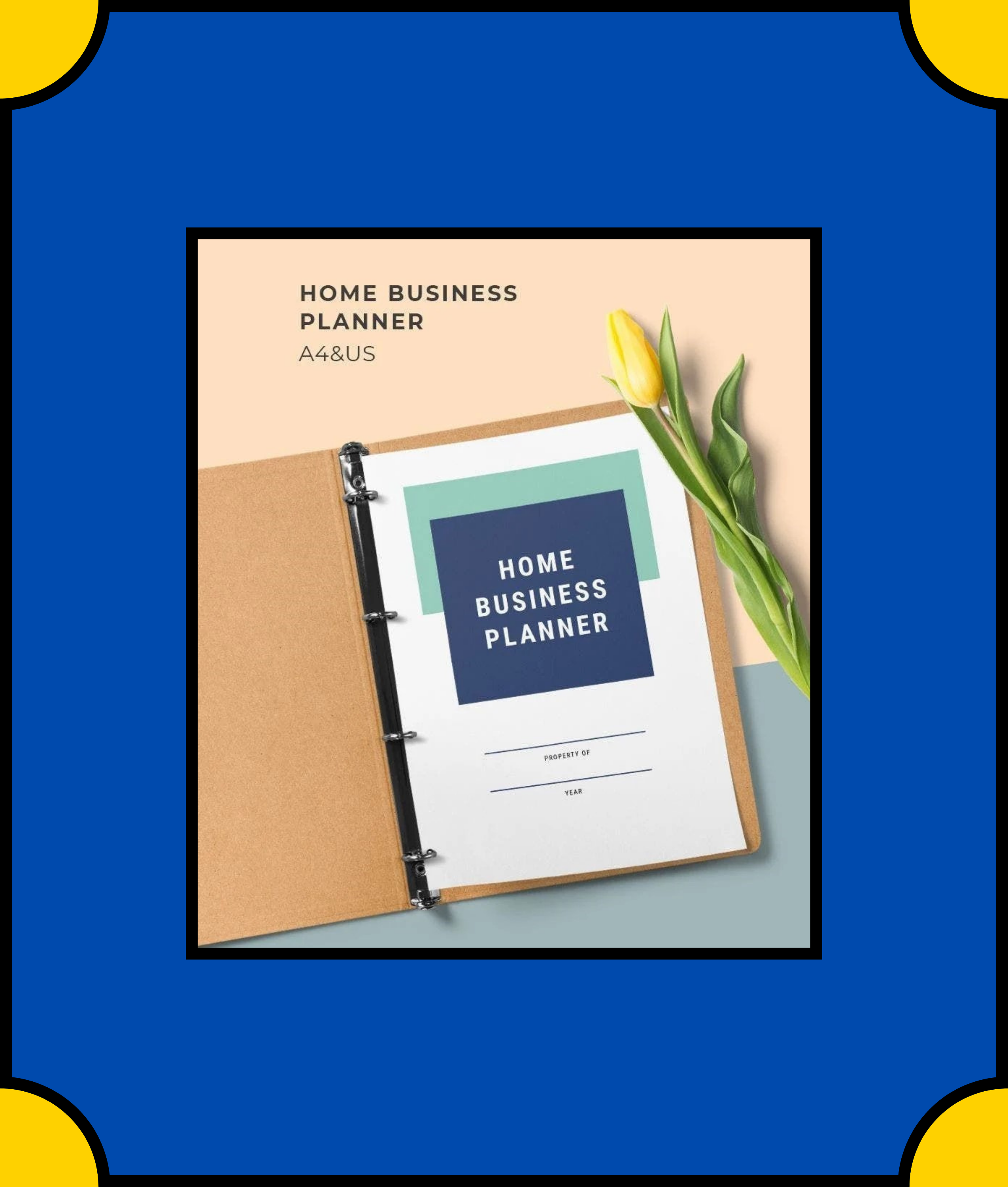 Free Home Business Planner Template