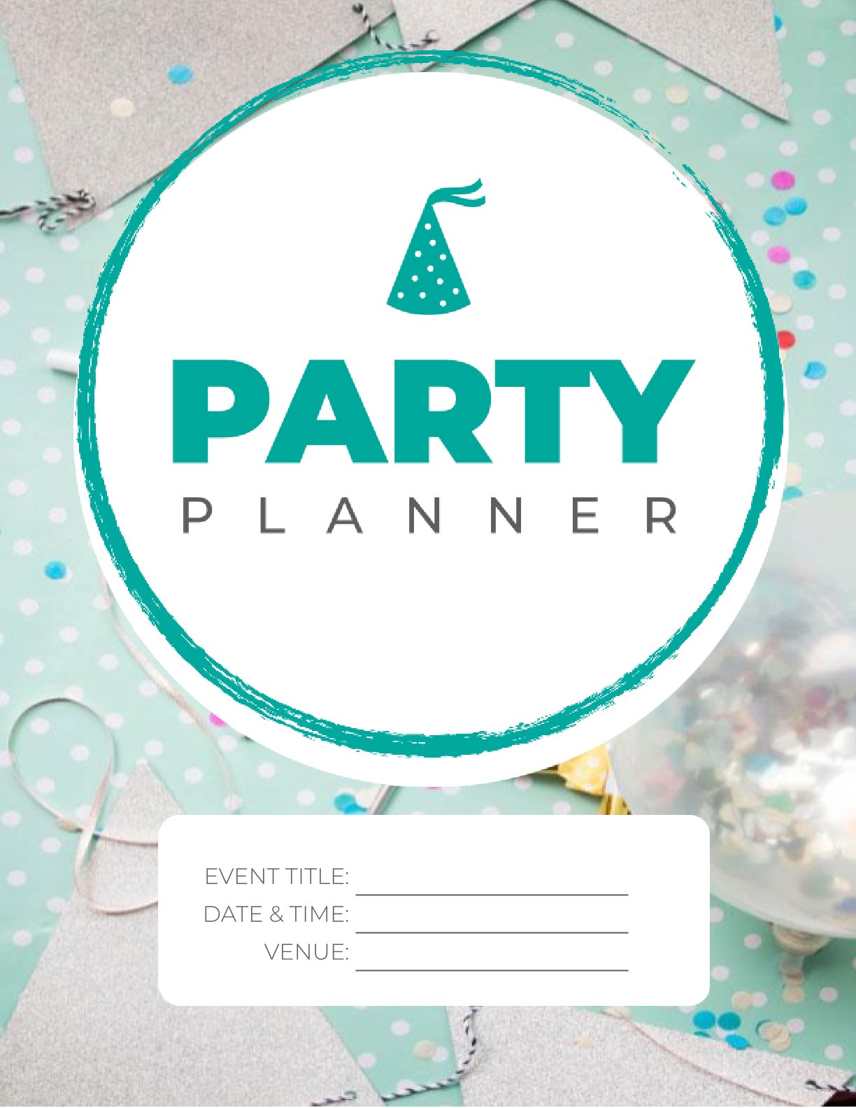 Free Basic Party Planner Template ( PDF ) / Download for Free