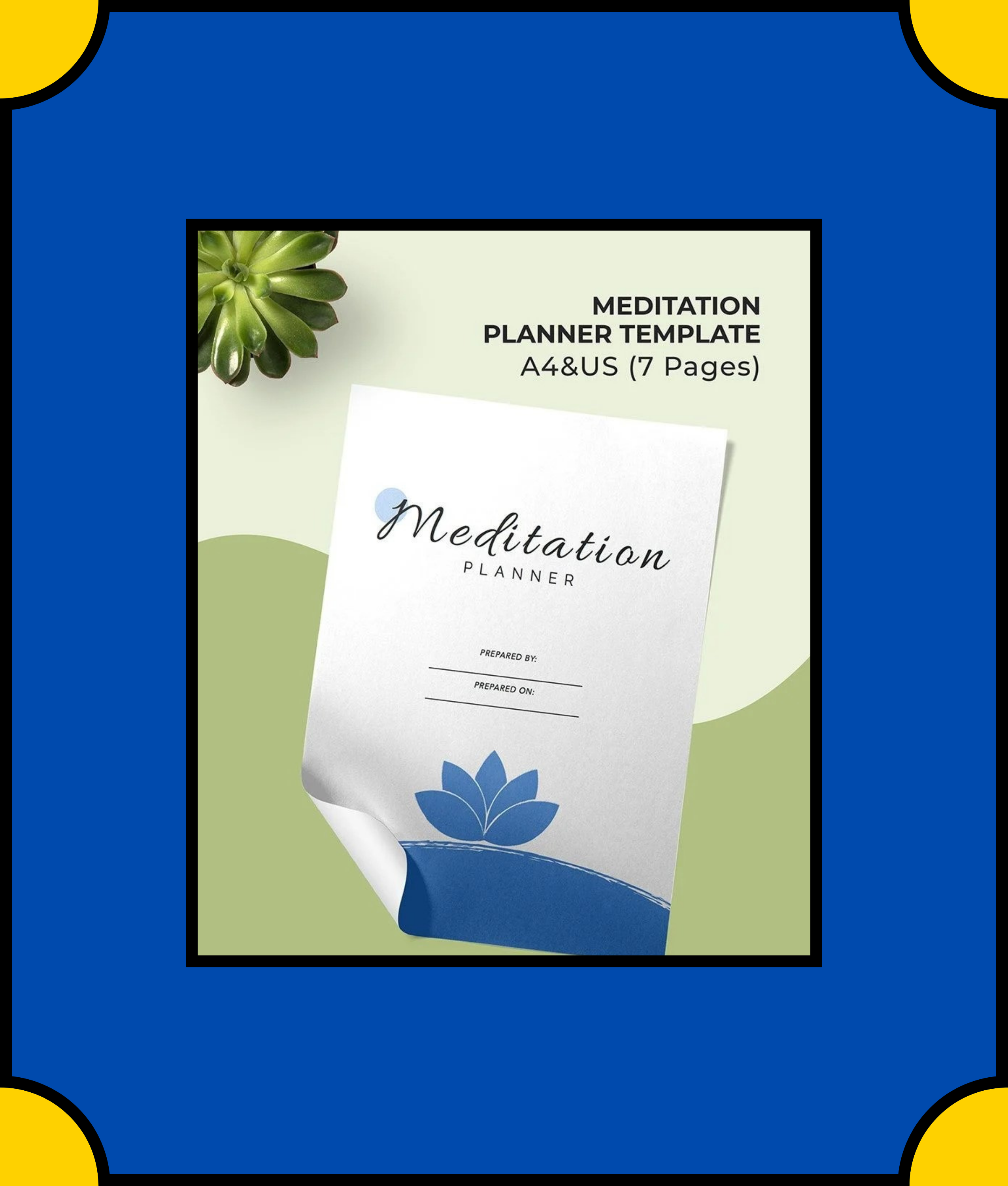 Free Meditation-Planner-Template