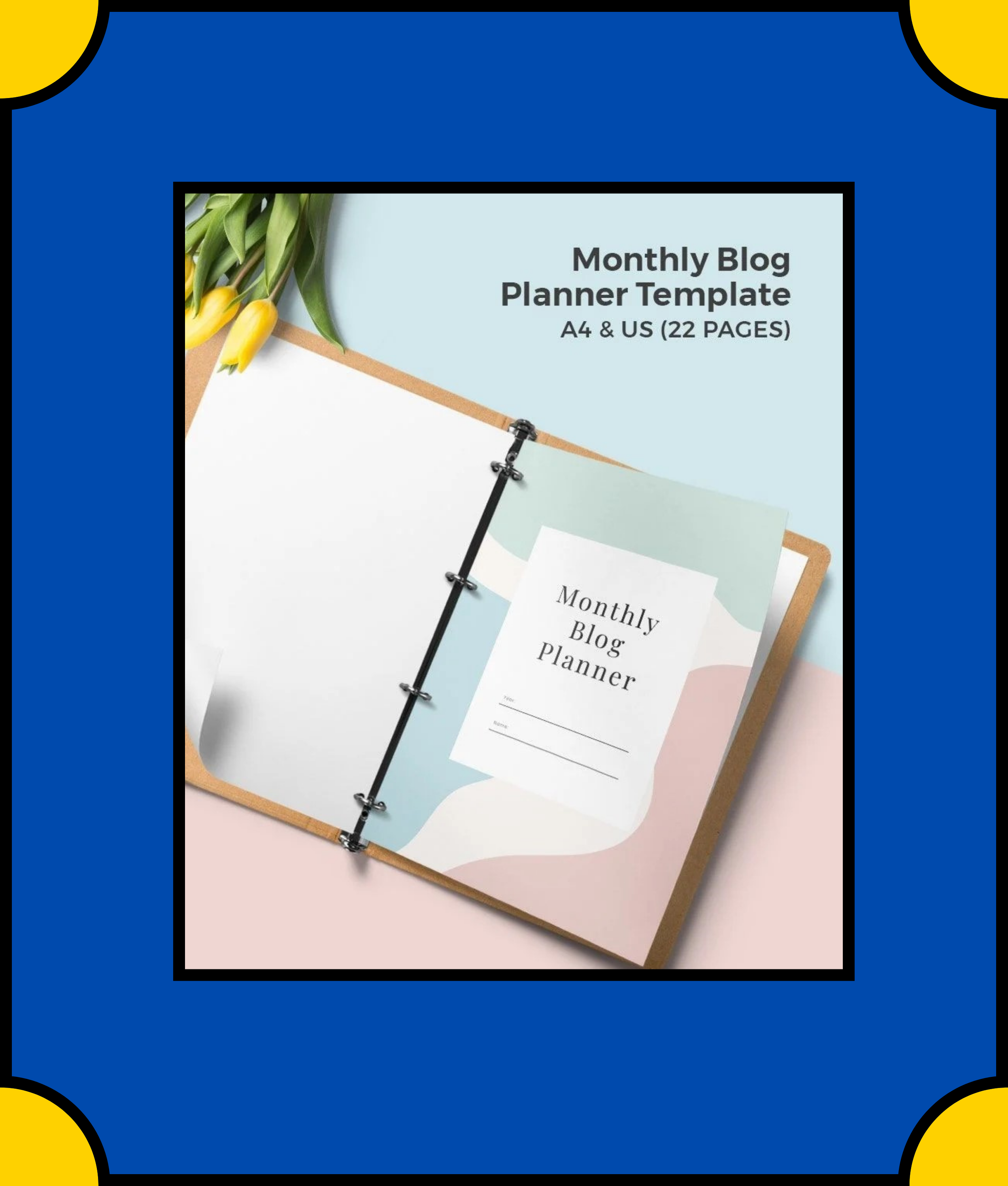 Free Printable Blog Planner Template
