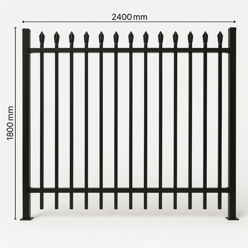 Garrison aluminum fencing