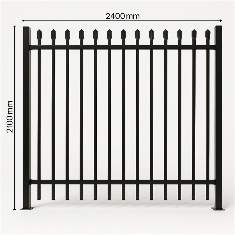 Garrison aluminum fencing