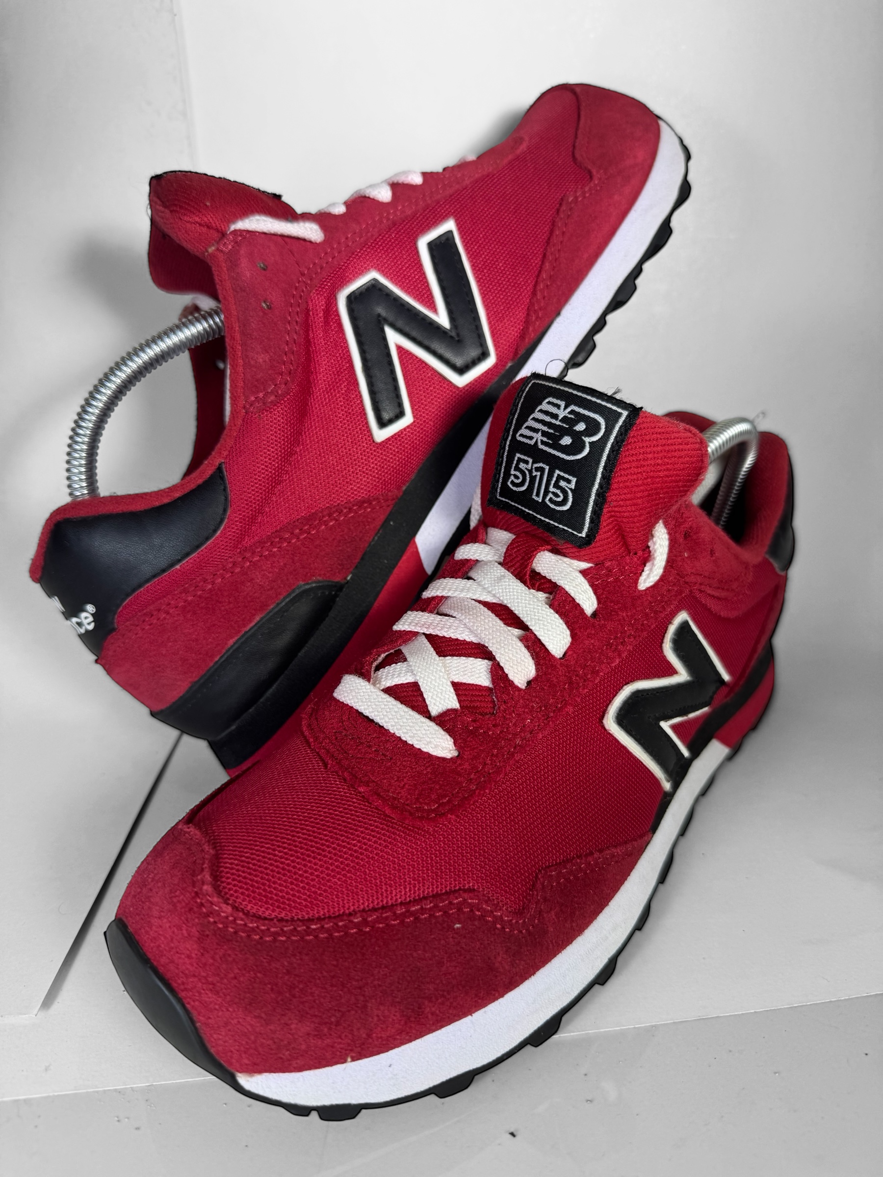 032 New Balance 515 Red Sneakers