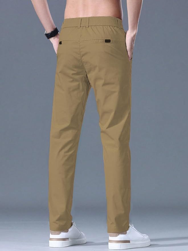 TOPLOT Men's Regular Casual Trouser
