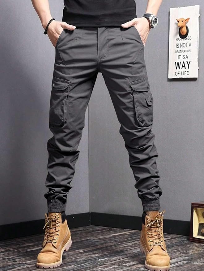 Lymio Men Cargo || Men Cargo Pants || Men Cargo Pants Cotton || Cargos for Men (Cargo-09-12)