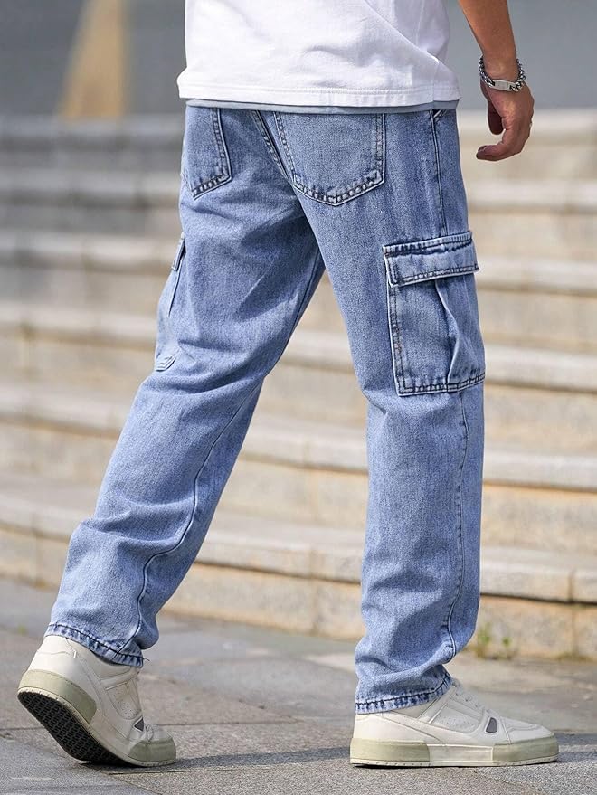 Men Jeans || Jeans for Men || Cargo Jeans (Q-04-05)