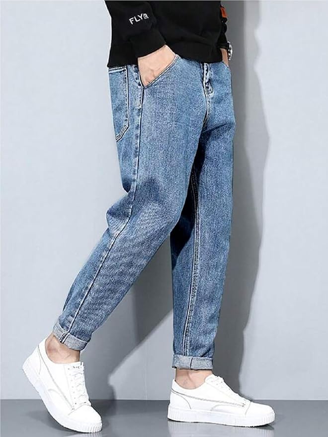 Ben Martin Men's Relaxed Fit Mid Rise Jeans