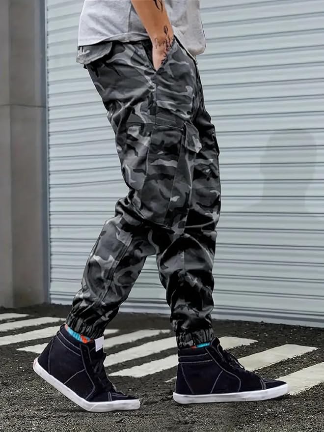 Lymio Men Cargo || Men Cargo Pants || Men Cargo Pants Cotton || Cargos for Men (Army-Cargo-03-04)