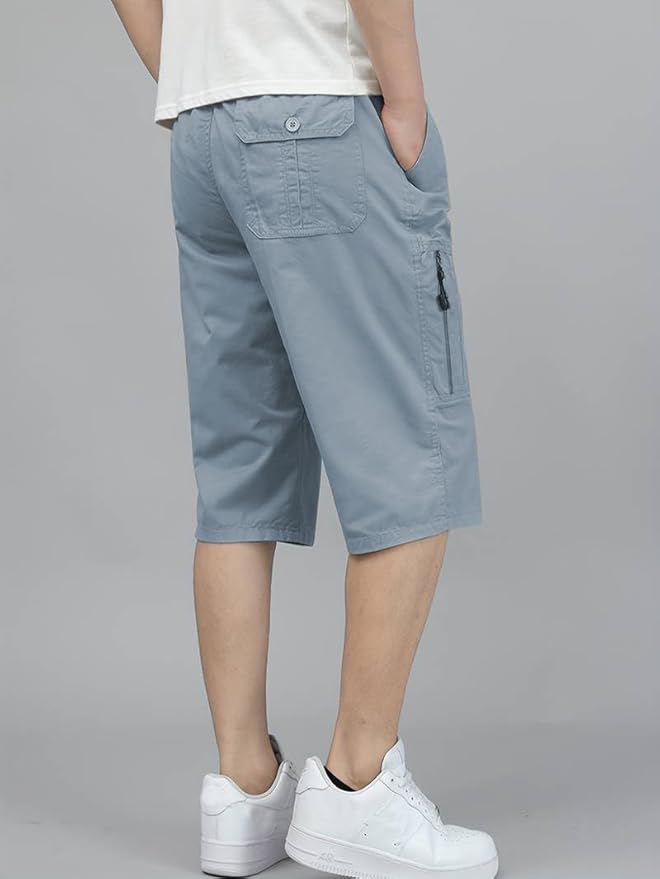 TAGDO Men's Solid Cotton Shorts (2003)