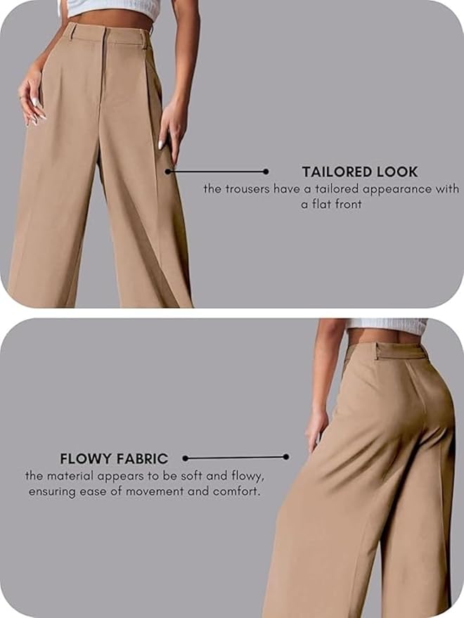 GRECIILOOKS Women Casual Trouser