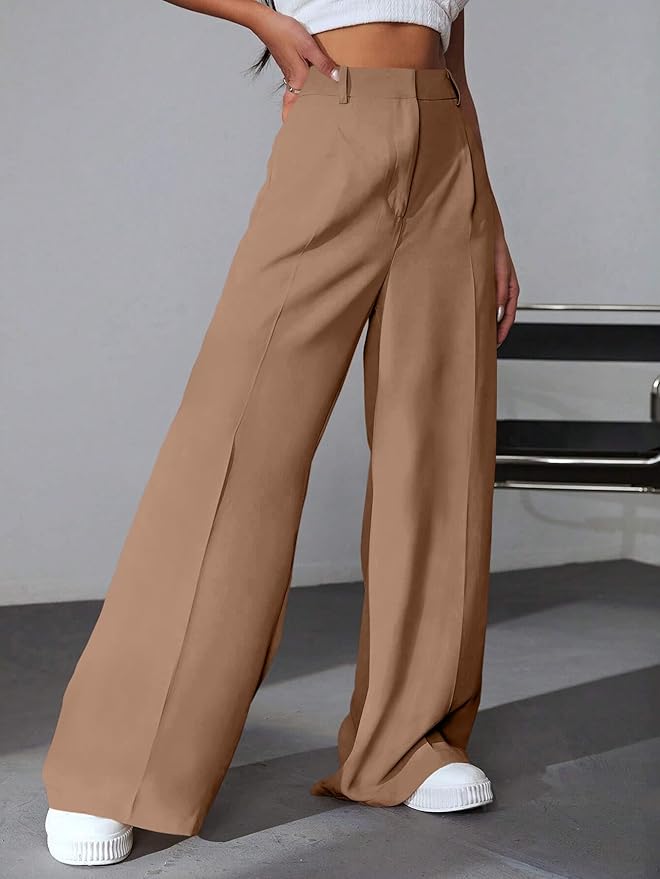 GRECIILOOKS Women Casual Trouser