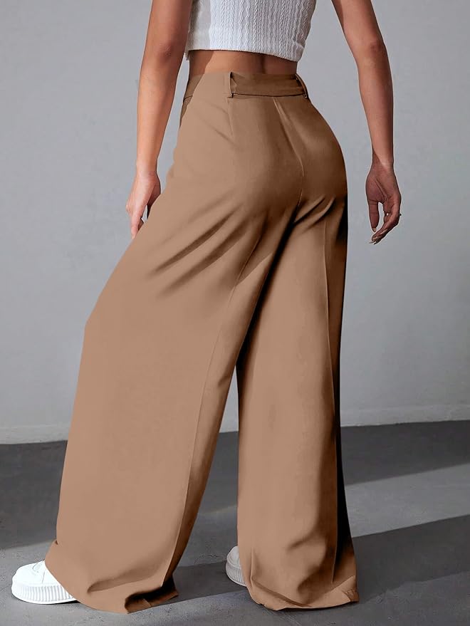 GRECIILOOKS Women Casual Trouser